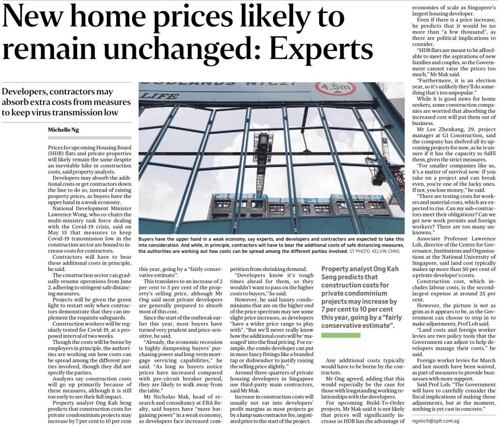 2020-05-26-ST-New-home-prices-likely-to-remain-unchanged